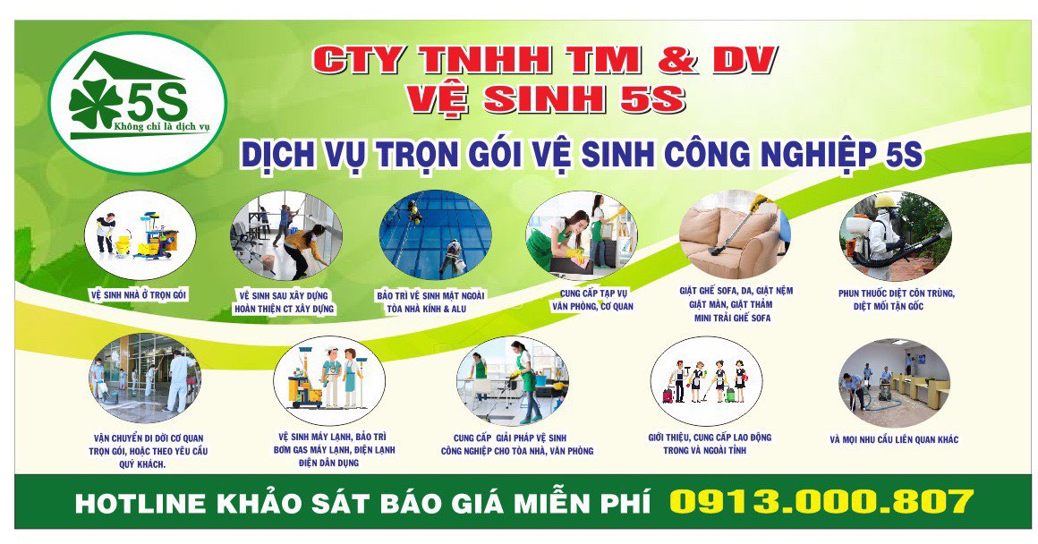 Vệ sinh công nghiệp 5s